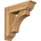Ekena Millwork Westlake Traditional Rough Sawn Bracket w/ Offset Brace, Western Red Cedar, 8"W x 28"D x 28"H BKT0806X28X28WTL01RWR - alternate 1